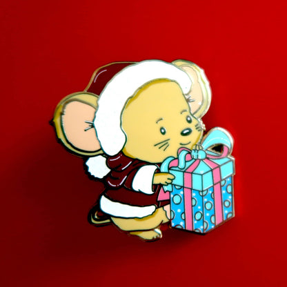 SECONDS - Chrismouse pin