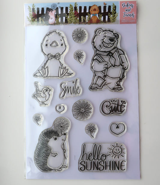 Henry and Friends CLEAR STAMP SET