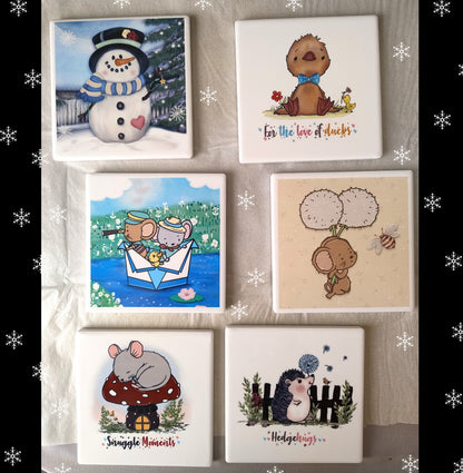 Lillbits Ceramic Coasters