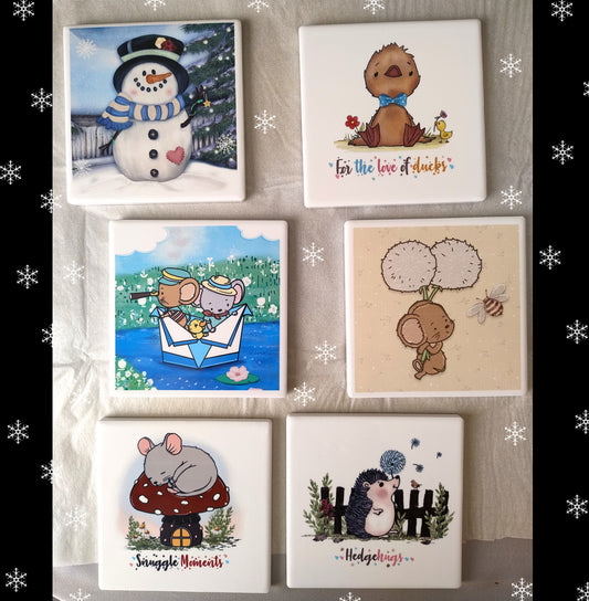 Lillbits Ceramic Coasters