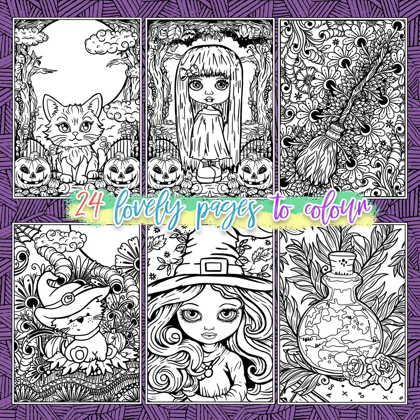 Lillbits of Magic Colouring Books