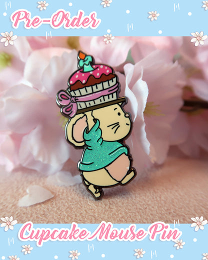 PRE ORDER Cupcake Mouse Pin