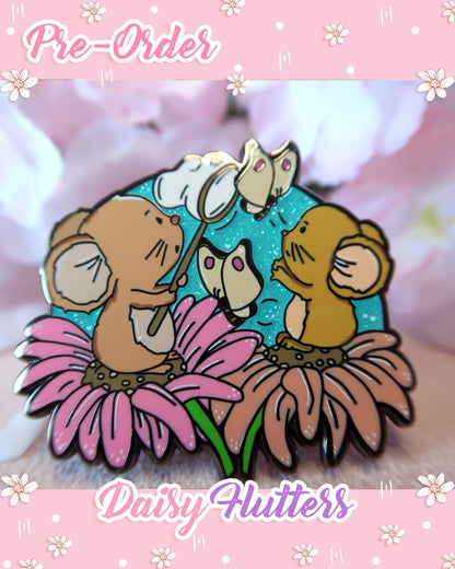 PRE ORDER Daisy Flutters Pin