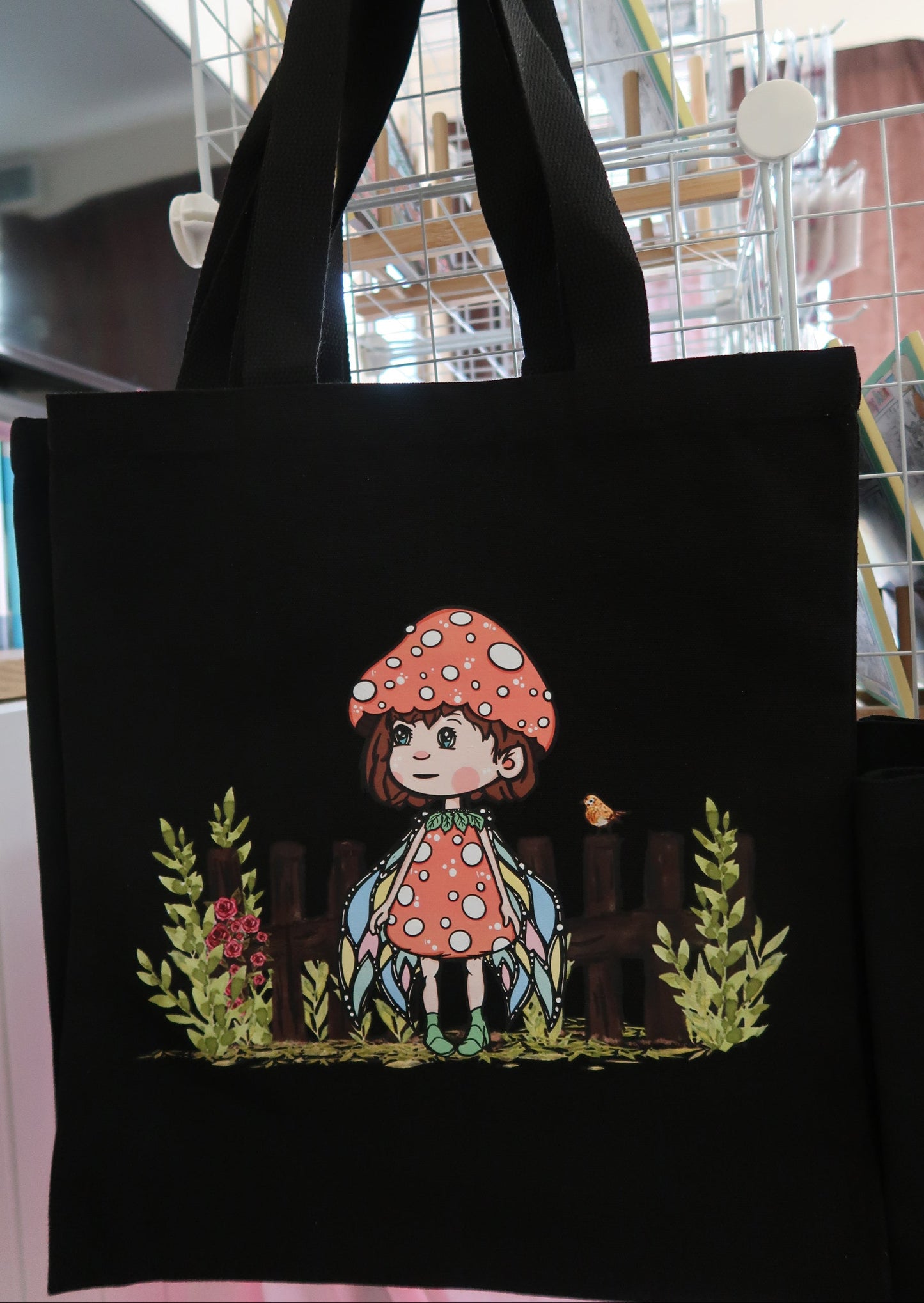 Shroomie and Lori Tote Bags