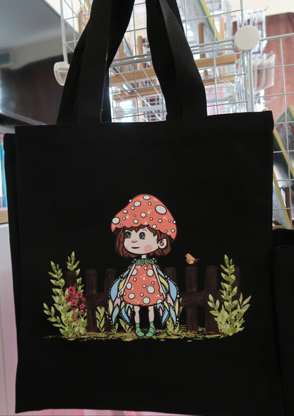 Shroomie and Lori Tote Bags