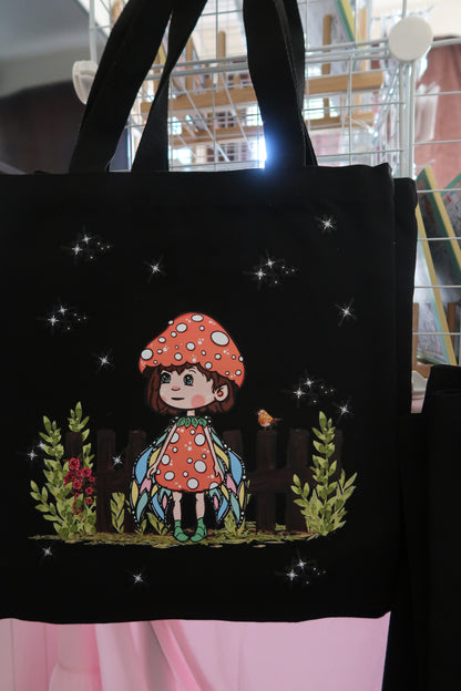 Shroomie and Lori Tote Bags