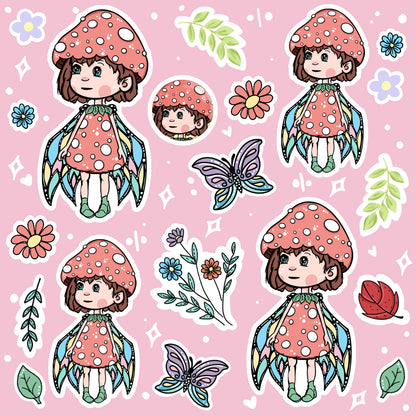 Minis Sticker Sheet - Fairy Lori