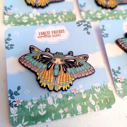 Flutterbella Enamel Pin