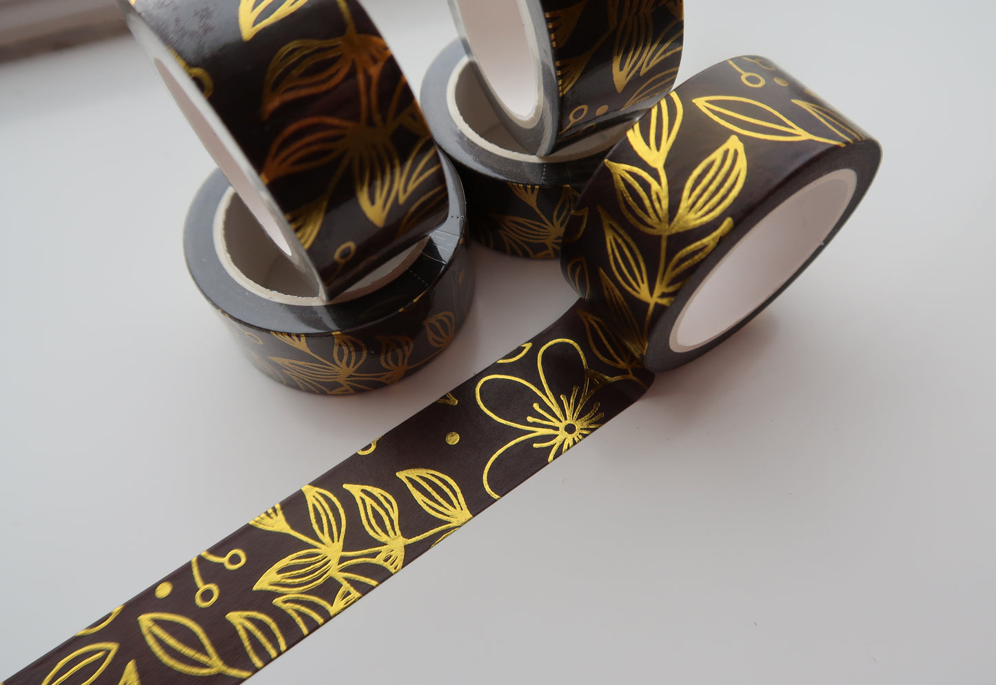 Floral Foil Washi Tape