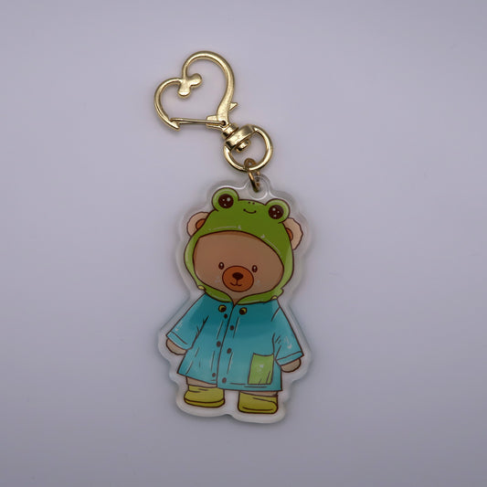 Froggie Bear Key Ring