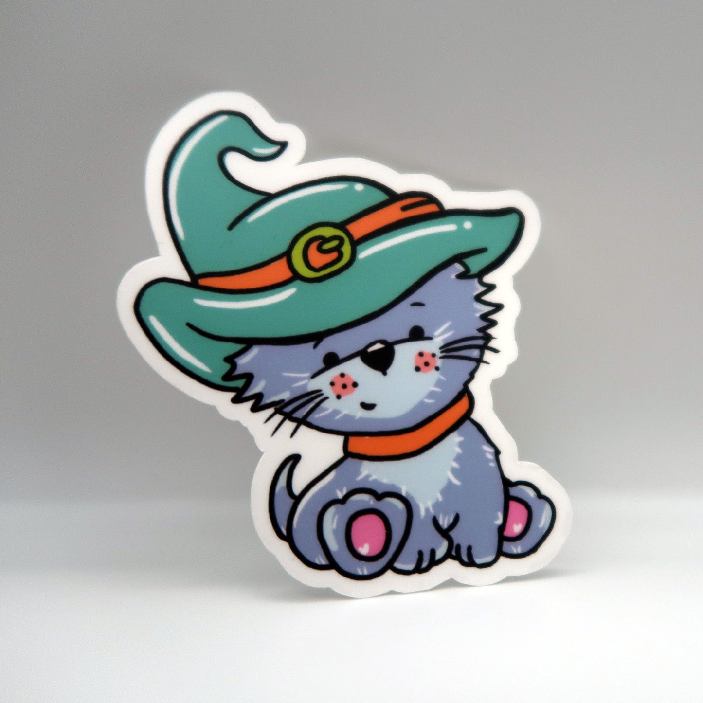 Hallow Kitty Die Cut Sticker