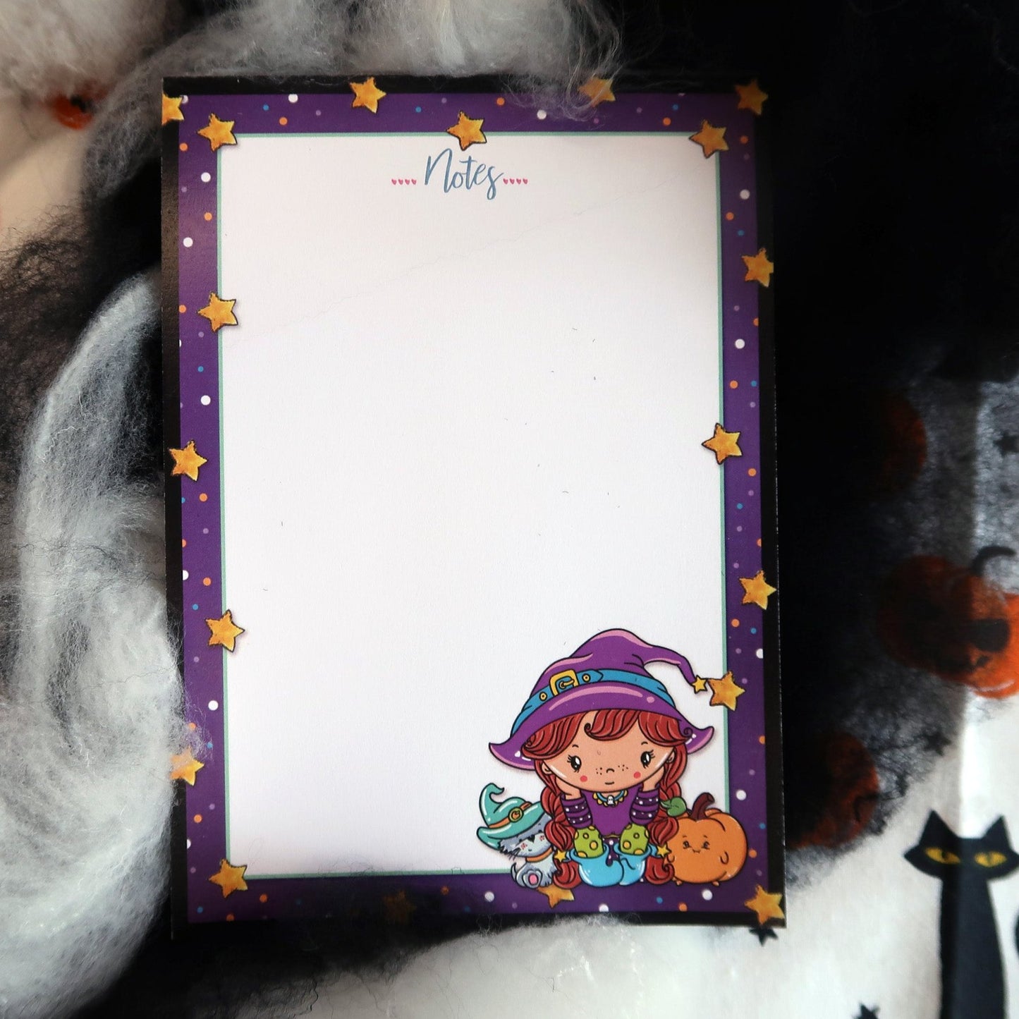 A6 Hattie the Witch Memo Pad