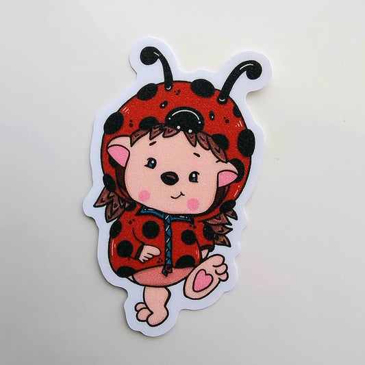 Hedgiebug Glitter Die cut