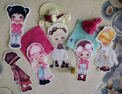 Lill Dolls Sticker Set 2