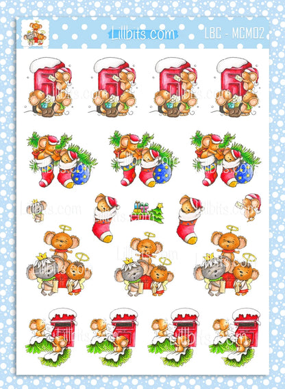 Merry Chrismouse Sticker Collection