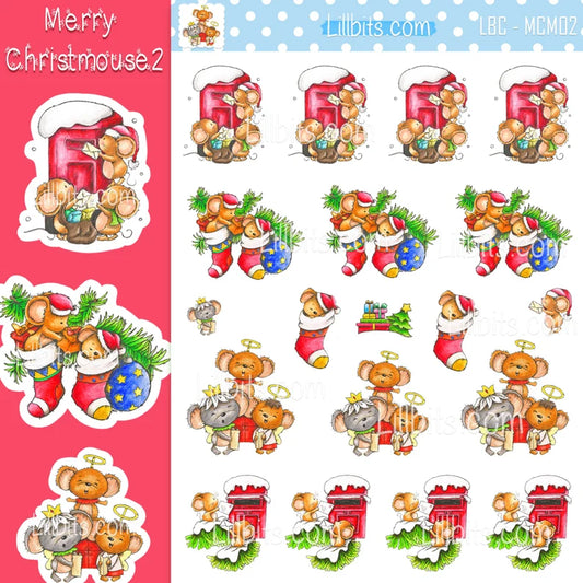 Merry Chrismouse Sticker Collection
