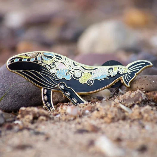 Harmony the Whale Enamel Pin