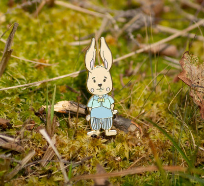 Bentley Bunny Enamel Pin