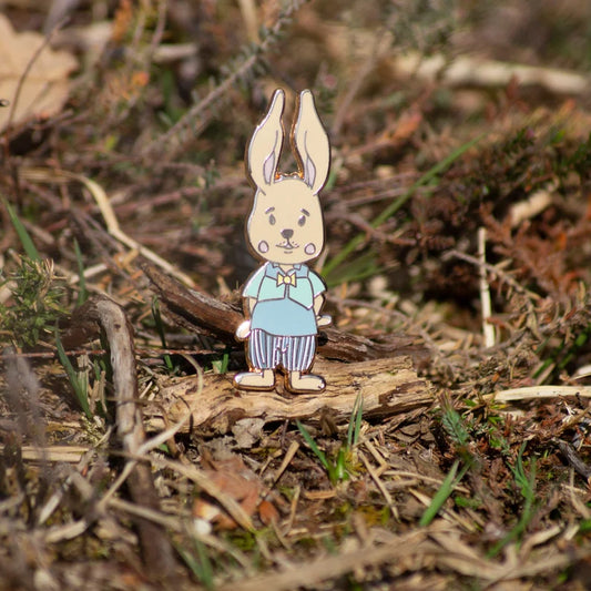 Bentley Bunny Enamel Pin