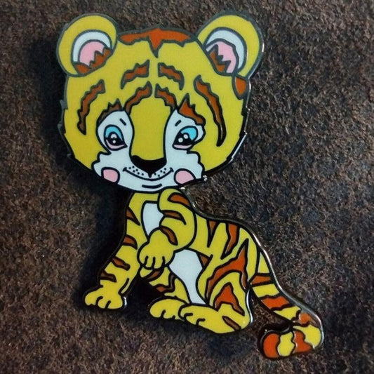 Tabby the Tiget Enamel Pin