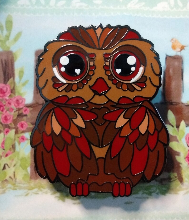 Ollie Owl Pin