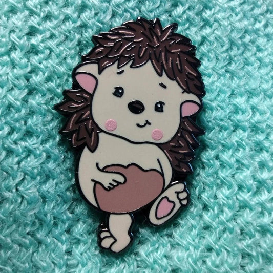 Harry Hedgie enamel pin