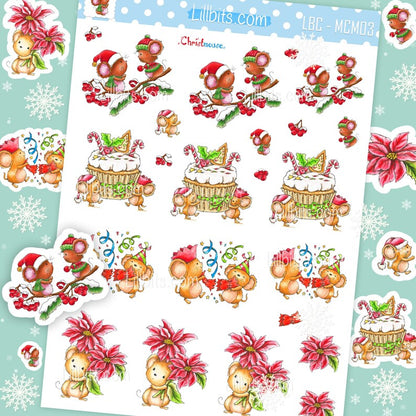 Merry Chrismouse Sticker Collection