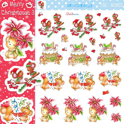 Merry Chrismouse Sticker Collection