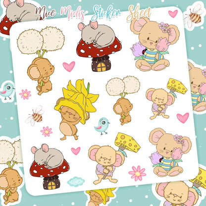 Minibits Mice Sticker Bundle