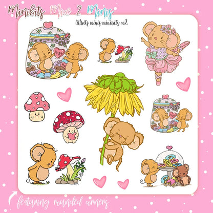 Minibits Mice Sticker Bundle