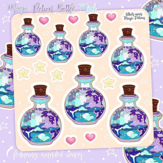 Potion Bottle Sticker Sheet