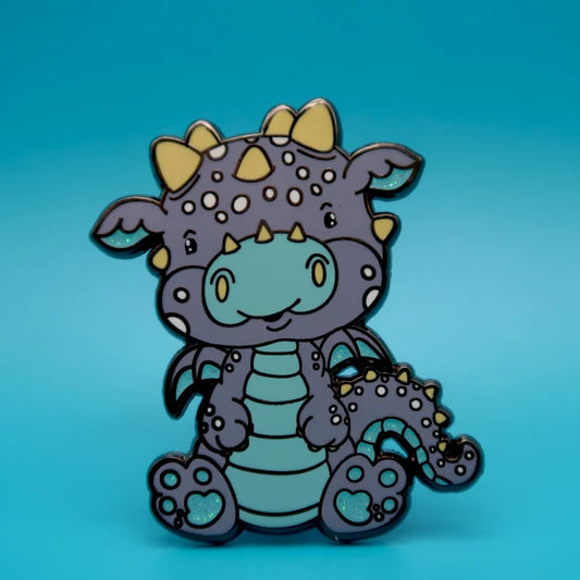 Toby Dragon Enamel Pin