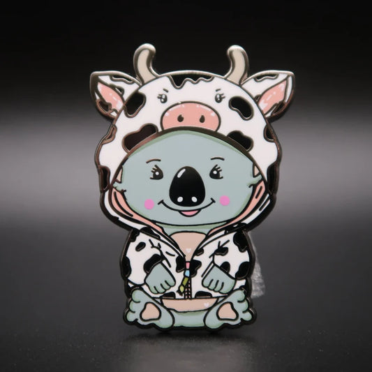 Koala Moo Enamel Pin