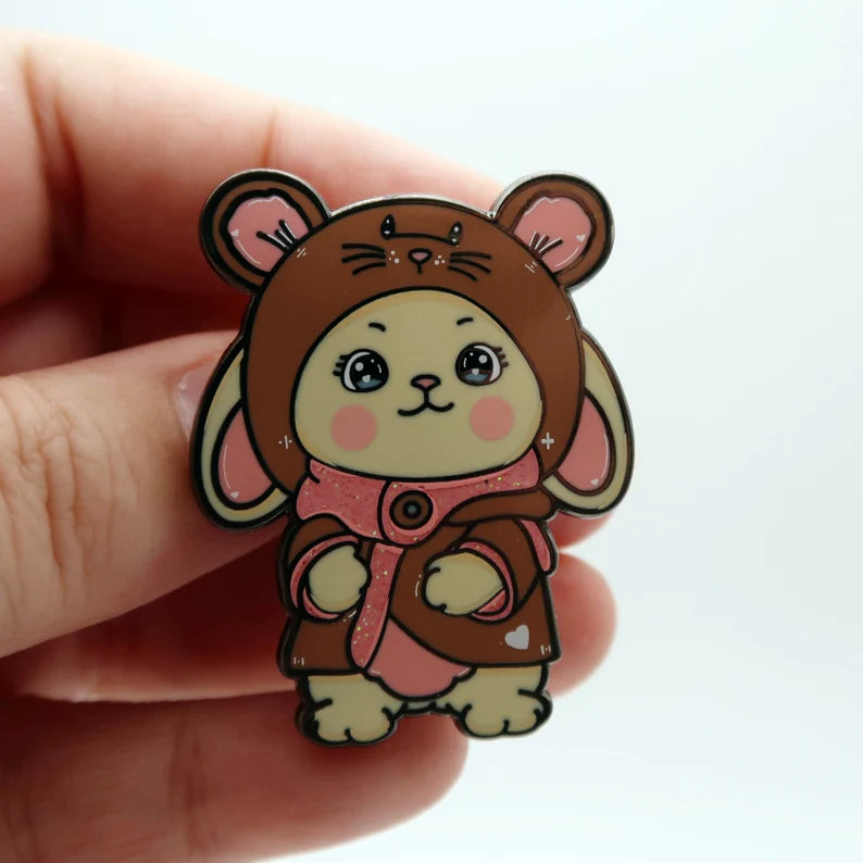 Bunny Mouse Pin