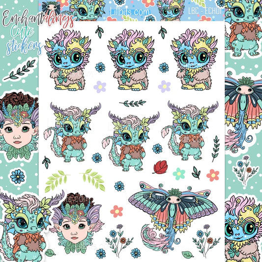 A6 Sticker Sheet - Enchantalings