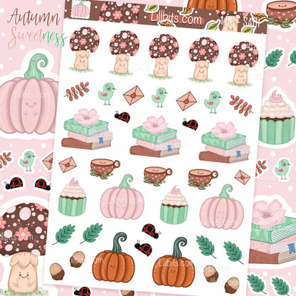 Autumn Sweetness A6 sticker sheet