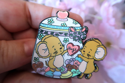 PRE ORDER Jar of Hugs Pin