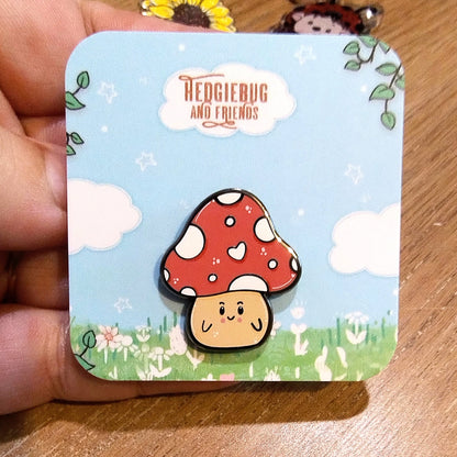 Lill Shroom Pin