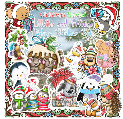 Christmas Cuties Deluxe Sticker Set
