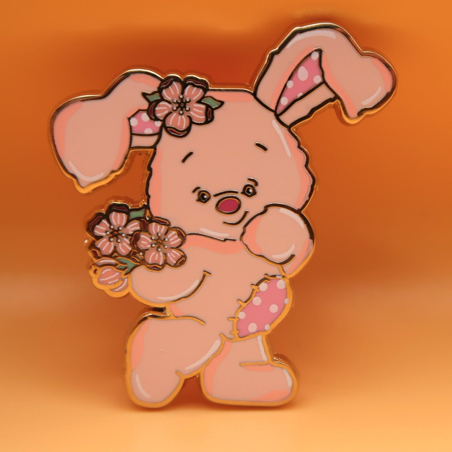 Lill Sakura Bunny Enamel Pin - Mega Sale
