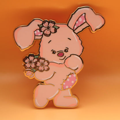 Lill Sakura Bunny Enamel Pin - Mega Sale