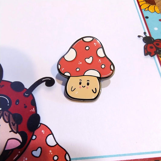 Lill Shroom Pin