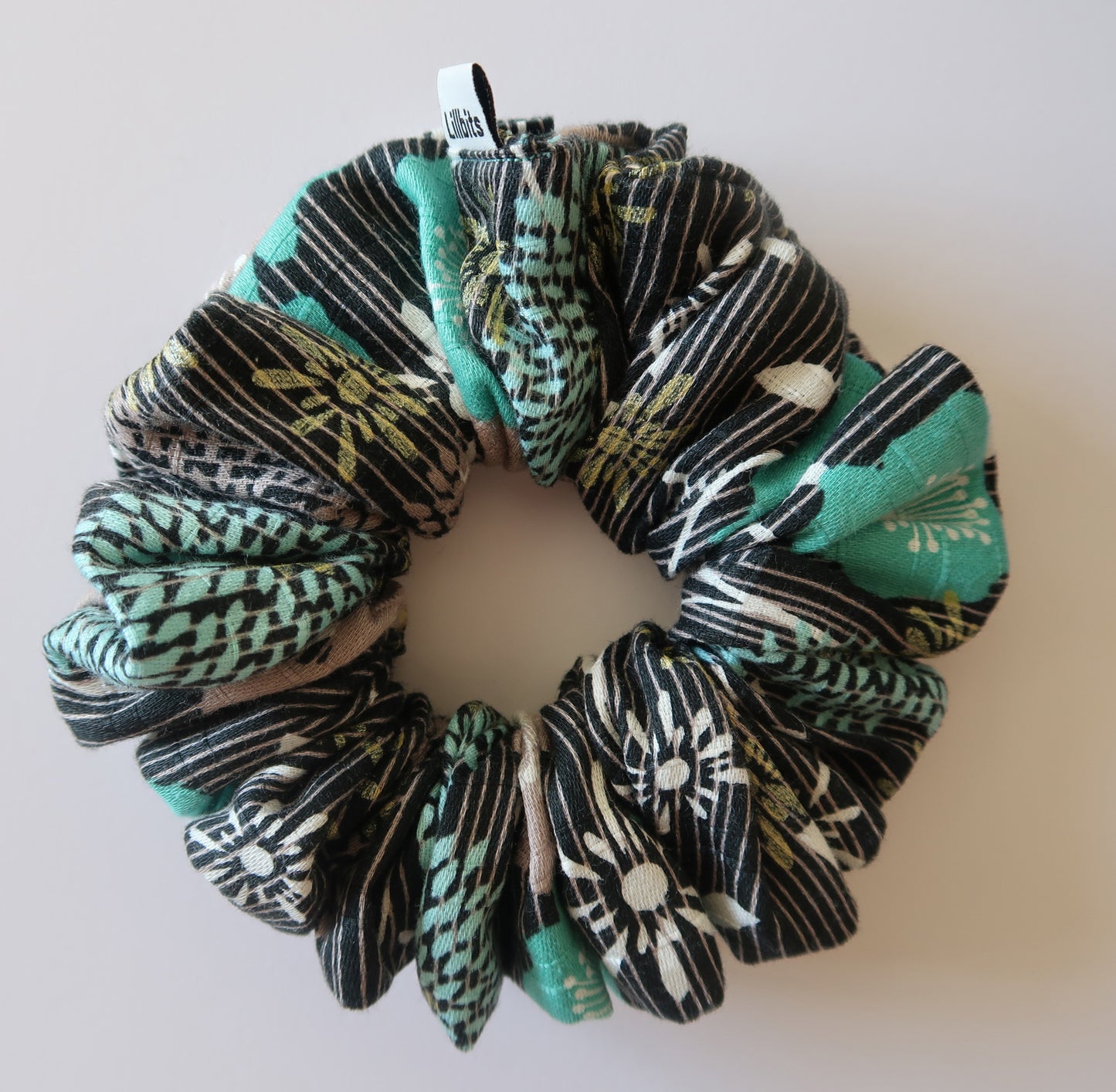 Scrunchies - Leafy Mintness