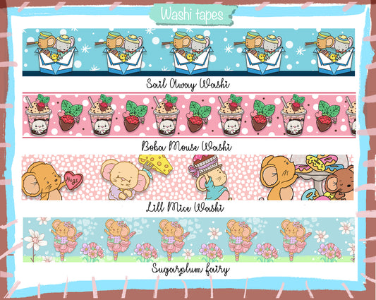 PRE ORDER Mice Washi Tape