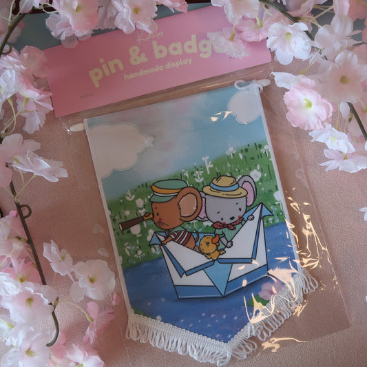 PRE ORDER Sail Away Pin Banner
