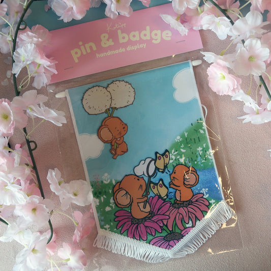 PRE ORDER Daisy Flutters Pin Banner