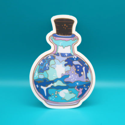 Potion Bottle Die Cut Sticker