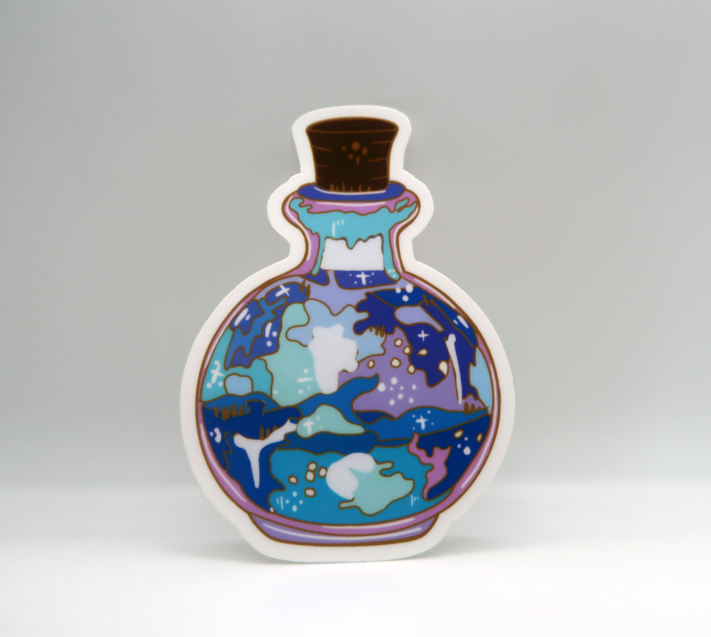 Potion Bottle Die Cut Sticker