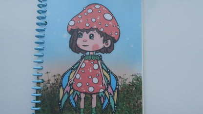 A5 Fairy Lori Spiral Notebook