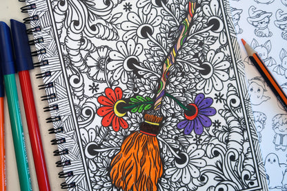 Lillbits of Magic Colouring Books